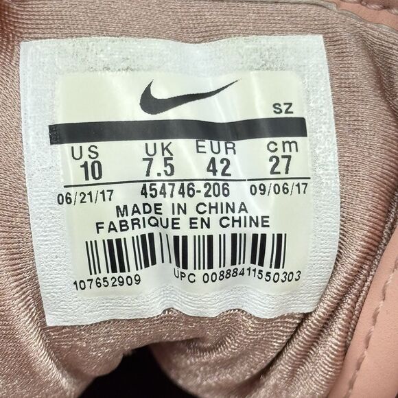 Nike Air Max 1 Premium Particle Beige Pink Women’s 10 454746-206 - Picture 11 of 11